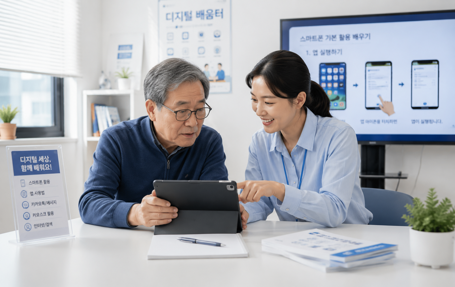 중장년·시니어 디지털 교육 현장